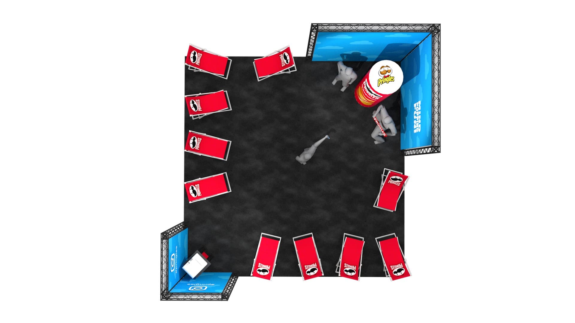 Pringles izstāžu stends